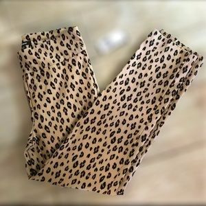 PREMISE Cheetah Print Casual Pants